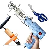 Starter-Kit für die Herstellung von Strähnen, Pistole zur Herstellung von Lockenhaaren, Kit für Anfänger in der Teppichherstellung, Teppichsträhnen mit Schnitt
