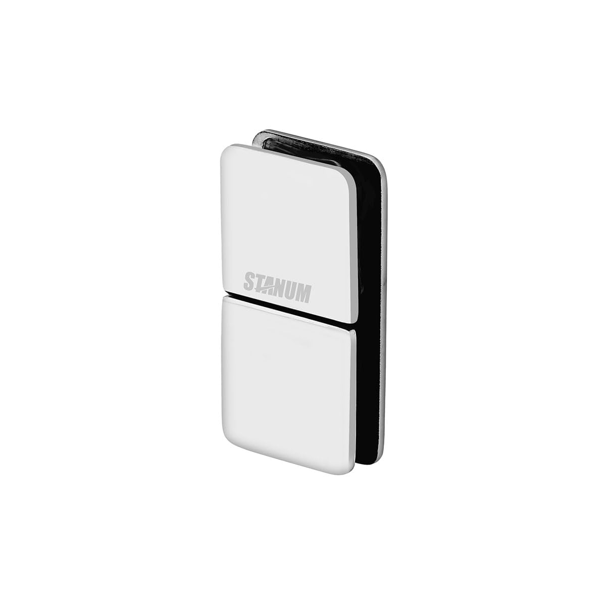 Glass Connector Wall to Panel 180 Degree | SS304 Stainless Steel Fitting with Protective Gaskets and Firm Grip for Fixed Panel Installation (Model HGC-4105) (PSS)-image-9