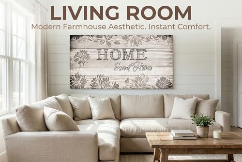 20% de descuento en lienzo decorativo Home Sweet Home con código 5T7GI5KL - Image 5