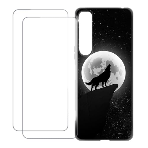 UOGNADGD Sony Xperia 1 IV SO-51C �Ƃ̌݊������� �J�X�^���J���t���P�[�X�{�����K���X�ی�t�B����2���t�� ? �Ռ��z�������h�~ (�T 4)