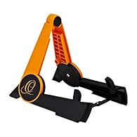 Color: Orange / Black fits for Ukuleles Foldable Extremly lightweight and strong synthetic material 4 hand grips and you're done! The perfect solution for a compact instrument stand Fits all sizes of Ukuleles (Soprano/Concert/Tenor/Baritone) For elec...