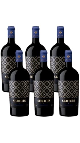 Sericis Monastrell – Alicante – Pack con 6 Botellas – Envío Gratis en 24/48h – Bodegas Murviedro – Seleccionado y Enviado por Devinoavino