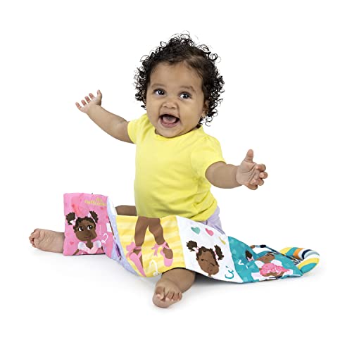 Image of Little Muffincakes Zhara 5-Panel Soft Book, Number Learning, Multiple Textures, 3D, Ballerina Character, Age 0M+