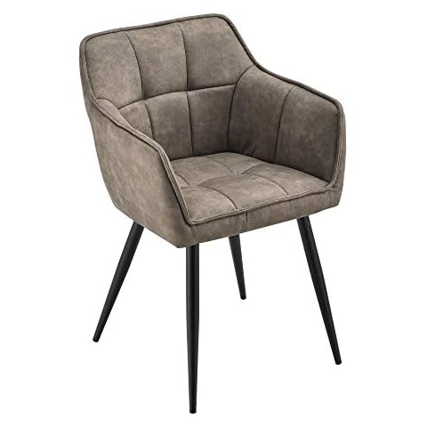Sillón Relax Elegante Butaca 100% Poliéster Gris Topo Cover