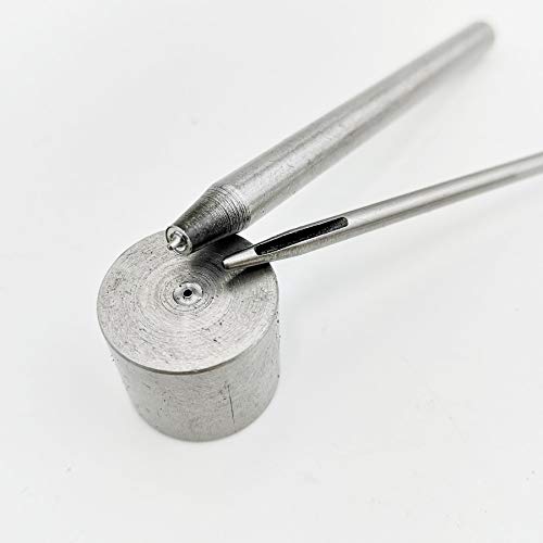 100Pcs Color Mix Tiny 1.0 Mm Grommets Eyelets For Shoes, Clothes, Leather, Canvas Bjd Eyelets With Fixing Tools #TOP2