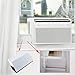 Foam Insulation Side Panels for Midea U-Shaped Window AC - Seal & Protect Kit with Weatherproof Tape, Blocks Drafts/Noise (Fits All U Shaped Window AC)