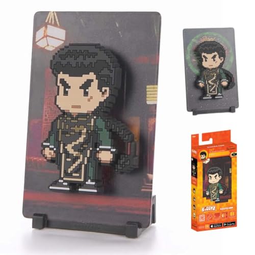 FiGGYZ sono Pop Magnet Collectibles - personaggi pixel-art che si agganciano magneticamente su sfondi pronti per la visualizzazione.