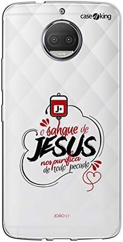 Capinha para Moto G5s Plus João 1:7 - Silicone | Amazon.com.br