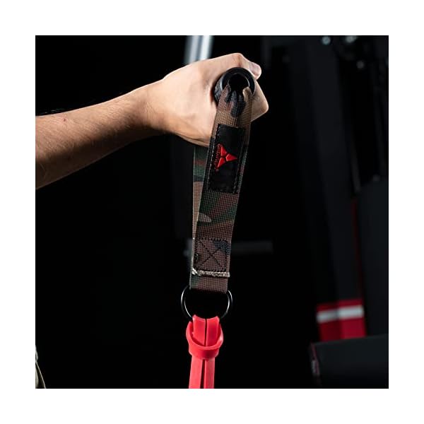 allbingo-Military-Resistance-Band-Cable-Machine-HandlesExcellent-Ultra-Heavy-Duty-Exercise-Handle-Rubber-Grips-with-Large-Clips-Pulley-System-Weight-Lifting-Home-Gym-Accessories allbingo Excellent Resistance Band Handles, Military Ultra Heavy Duty Cable Machine Exercise Handle Rubber Grips with Large Clips, Pulley System Weight Lifting Home Gym Accessories (Dark Camouflage)