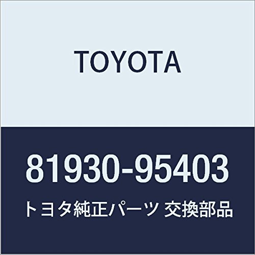 TOYOTA Genuine Parts Heater Control Indicator Lamp ASSY NO.1 Dyna Part Number 81930-95403