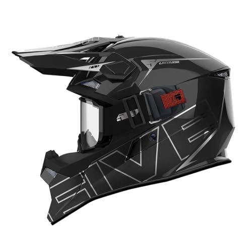 509 Latitude Helmet Ignite System (Gloss Black Ops - Large) - Thumbnail 2