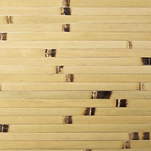 Forever Bamboo Bamboo Panel 4ft x 8ft, Natural Raw Burnt