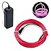 COVVY Cable LED Tira de Luces de Neon Flexible de Alimentado 3 Modos de Funcionamiento, Decoración de Coche, Fiestas, Disfraz de Carnaval (Rosado, 3M)