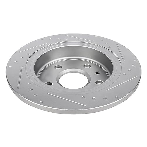 Image of SCITOO Rear Disc Brake Rotors Kits Drilled & Slotted Brakes Rotor:55183