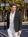 COOFANDY Mens Casual Blazer Suit Jacket Slim Fit Fashion Lightweight Sport Coats, Black, Large