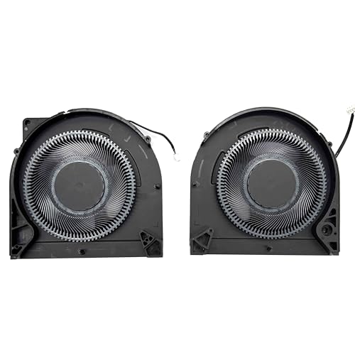 Image of BestParts New CPU+GPU Cooling Fan Replacement for Lenovo LOQ 15IRX9 (Type 83DV), P /N: 5H40S20999 5H40S21000 5H40S21001 (12V Fan)