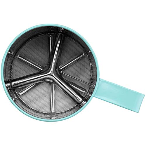 Flour Sifter, Baking Sifter Cup, Sifter For Baking, Flour Sieve With 24 Fine Mesh, Stainless Steel Handheld Baking Sieve Cup For Sugar, Flour, Coffee Powder #TOP5