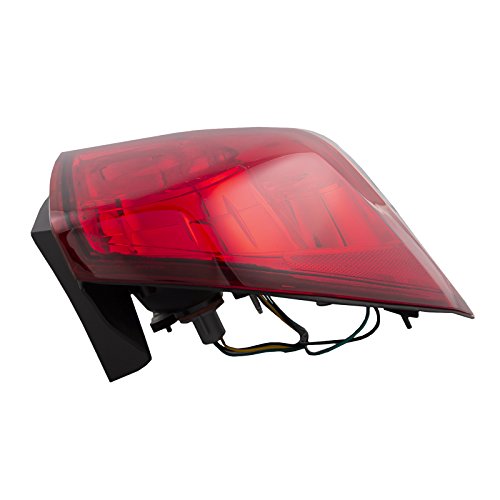 Headlightsdepot Tail Light Compatible With 2006-2013 Chevrolet Impala Sedan Right Passenger Side Tail Lamp Assembly #TOP4