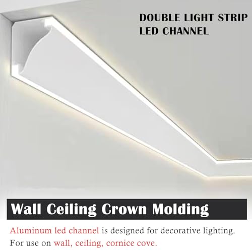 Moulure plafond LED : fixez votre éclairage indirect en surface sans percer - 5
