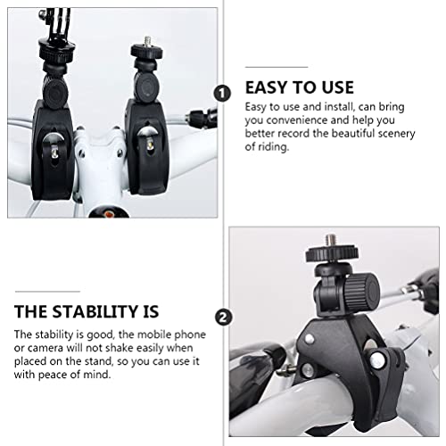 Scicalife Camera Car Mount 2Pcs Universal Bike Camera Rack Multi- Plastic On- Board Camera Holder Cellphone Car Holder #TOP4