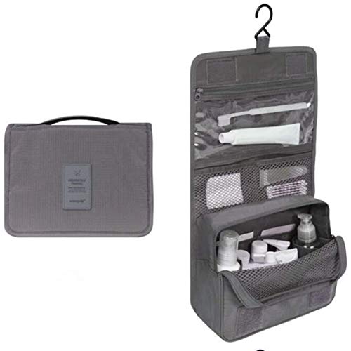 djryj - Bolsa para colgar con cremallera, impermeable, para maquillaje, organizador de maquillaje, bolsa para colgar