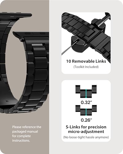 Fullmosa Metal Link Apple Watch Band 42/44/45mm — view 4