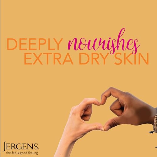 Image of Jergens Ultra Healing Extra Dry Skin Moisturizer 600ml, Body & Hand Lotion with Hydralucence Blend, Vitamins C, E & B5, Fast Absorbing, Deeply Nourishing & Hydrating Lotion for Dry, Soft, Smooth Skin