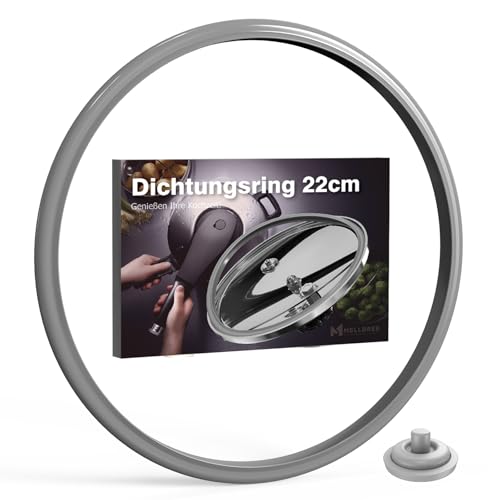 Mellbree Joint d'étanchéité pour autocuiseur WMF 22 cm avec 1 joint de signal de cuisson 6068559990 6068559997 Pièces de rechange pour autocuiseur WMF et...
