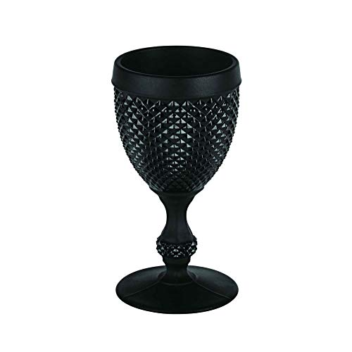 Vista Alegre Bicos gobelet noir givré verre à eau design table