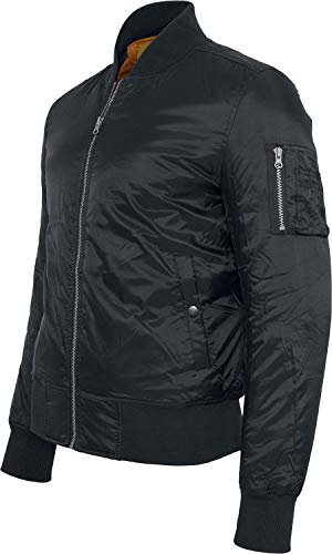 Urban Classics Pánská bunda Basic Bomber Jacket Bomber, černá (Black 7)