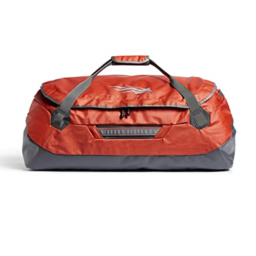 Image of Sitka Gear Drifter Water-Resistant Travel Duffle Bag - 50l /75L /110L, Burnt Orange, OSFA, Burnt Orange (110l)