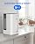 Ecoviva Mate 3 UV Countertop Reverse Osmosis Water Filter with 2 Auto-Fill Pitchers, 9-Stage RO Filtration System, Installation-Free, Reduces TDS, 3:1 Pure-to-Drain Ratio, Home & Kitchen, White