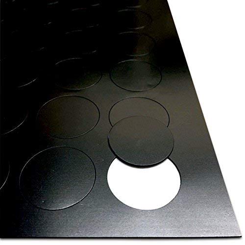 Autoadhesivo Imanes para Manualidades - Magnético Lunares - 30mm Diámetro [0.85mm Grueso] 40 Pack - Ligero manualidades Actividades - Haz Tu Propio Imanes De Nevera