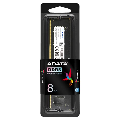 ADATA AD5U48008G module de mémoire 8 Go 1 x 8 Go DDR5 4800 MHz ECC Neuf - vue 6