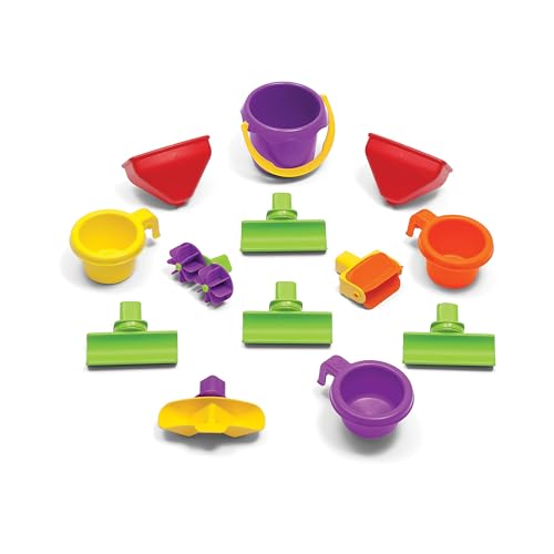 Step2 Waterfall Discovery Wall, Kids Double-Sided Water and Sand Activity Sensory Table, Summer Outdoor Toys, 13 Piece Toy Accessories, For Toddlers 1.5+ Years Old - image 4