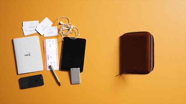 Bellroy Work Folio A4, work accessories (A4 notebook, pens, tech