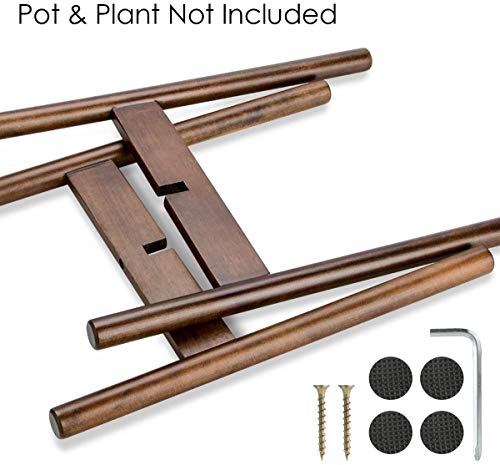 Plant Stand 1Pcs, Mid Century legno fioriera