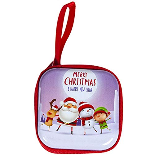 Preisvergleich Produktbild KUOZEN Portemonnaie Reißverschluss Damen geldbörse Geldbörse für Weihnachtsdekoration Süße Geldbörse Münztasche mit Reißverschluss Süße Mini-Geldbörse a