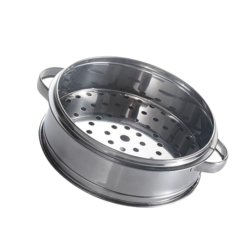 ULTECHNOVO Cesta De Vapor Inoxidable Ergonómico y Ventilación De Vapor Para Cocinas Domésticas y Preparación
