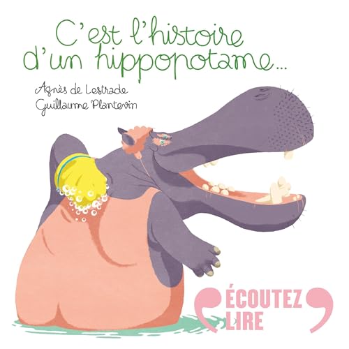 Page de couverture de C'est l'histoire d'un hippopotame