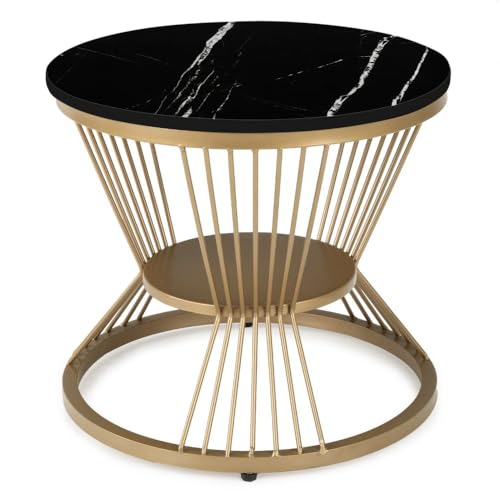 Image of Wakefit Center Table | 1 Yr Warranty | Coffee Table for Living Room Wooden, Tea Table for Living Room Wooden, Sofa Table, Free Installation from Brand, Modern Multi-Functional & Wobble-Free(Mocha)