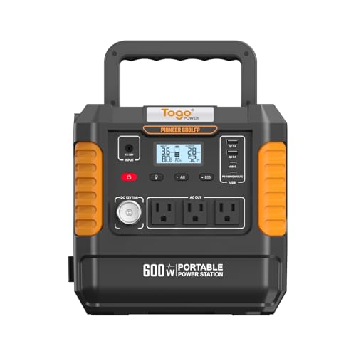 Amazon.co.jp: Togo Power ポータブル電源 大容量 560Wh/600W