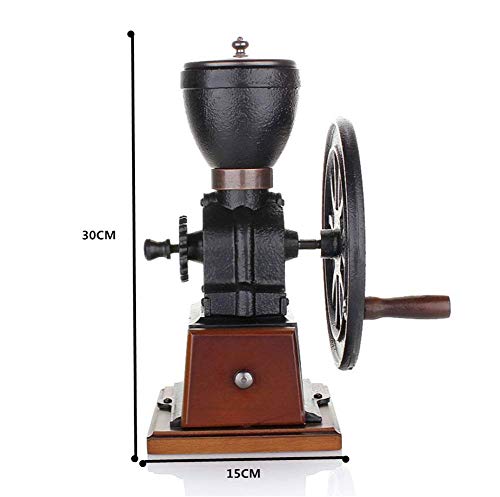 SXLCKJ Manuelle Kaffeemühlen Manuelle Kaffeemühlen Vintage Style Handshake Kaffeemühle Kaffeemühle (Crusher, Artefakt) – Bild 6