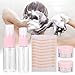 Produktbild Tragbare Reiseflaschen Kosmetische Flüssigkeitsbehälter Shampoo Lotion Parfüm Makeup Lagerung Sprühflasche Set (01)