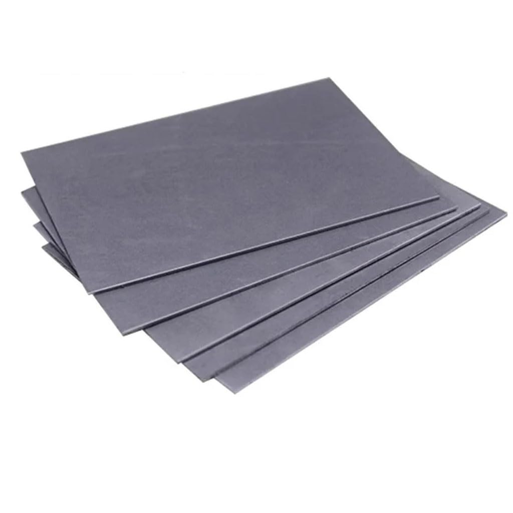 2 Stück A3-Eisenblech, Dicke 0,5 Mm, 0,6, 0,8, 1, 1,2 Mm, 1,5, 2, 3 Mm Eisenplatte for CNC-Rahmenmodellform, DIY-Konstruktion, Eisenpolster(100mm*200mm*2mm)