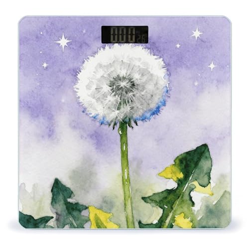 Báscula digital corporal Dandelion, apta hasta 180 kg miniatura 1