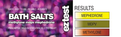 EZ Test for Bath Salts- Methylone, MDPV, Presumptive Identification Field Testing Kit by EZ Test
