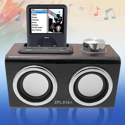 Ruilogod Rectangular Prism Wooden wxd2 Speakers for Phone MP4