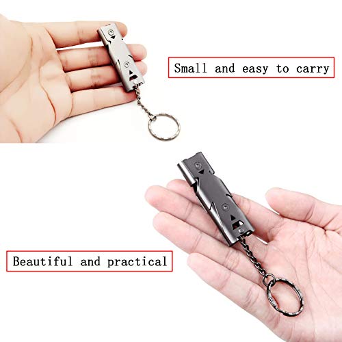 Fischietto a Doppio Tubo Fischio Decibel