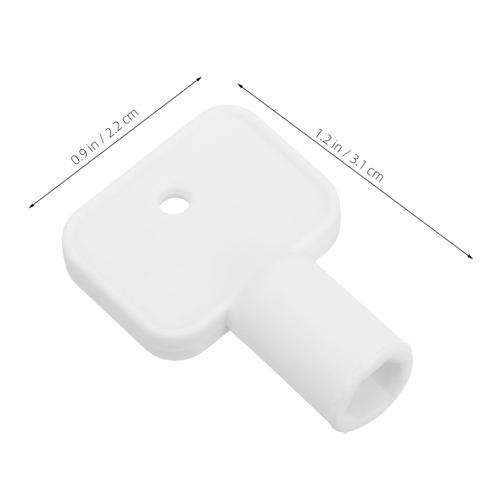 Vaguelly Chiave Per Distributore Di Carta Assorbente Chiave in Plastica Per Distributore Di Carta Assorbente